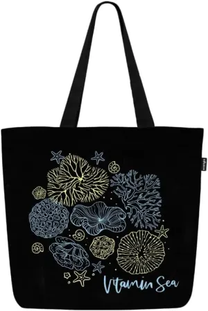 Ecoright Aesthetic Canvas Tote Bag for Women Large Zipper Tote Bags with Pocket, Womens Tote Bag for Yoga, Work, Beach