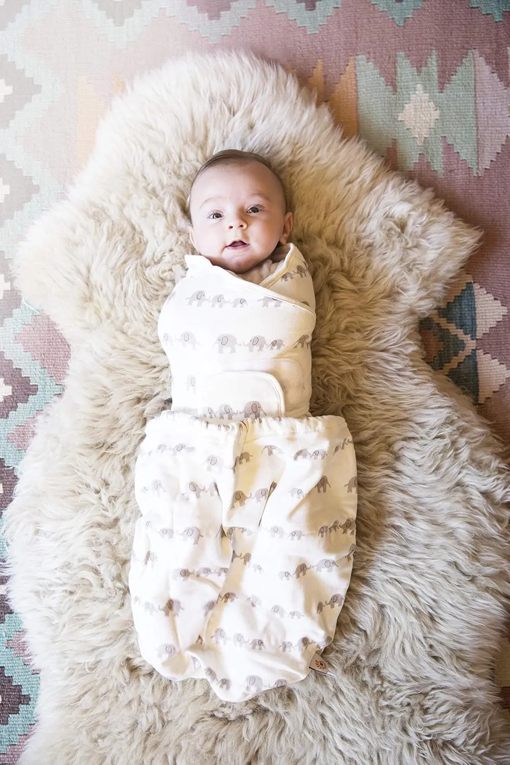 Ergobaby Original Swaddler, one Size, Single Pack, Elephant