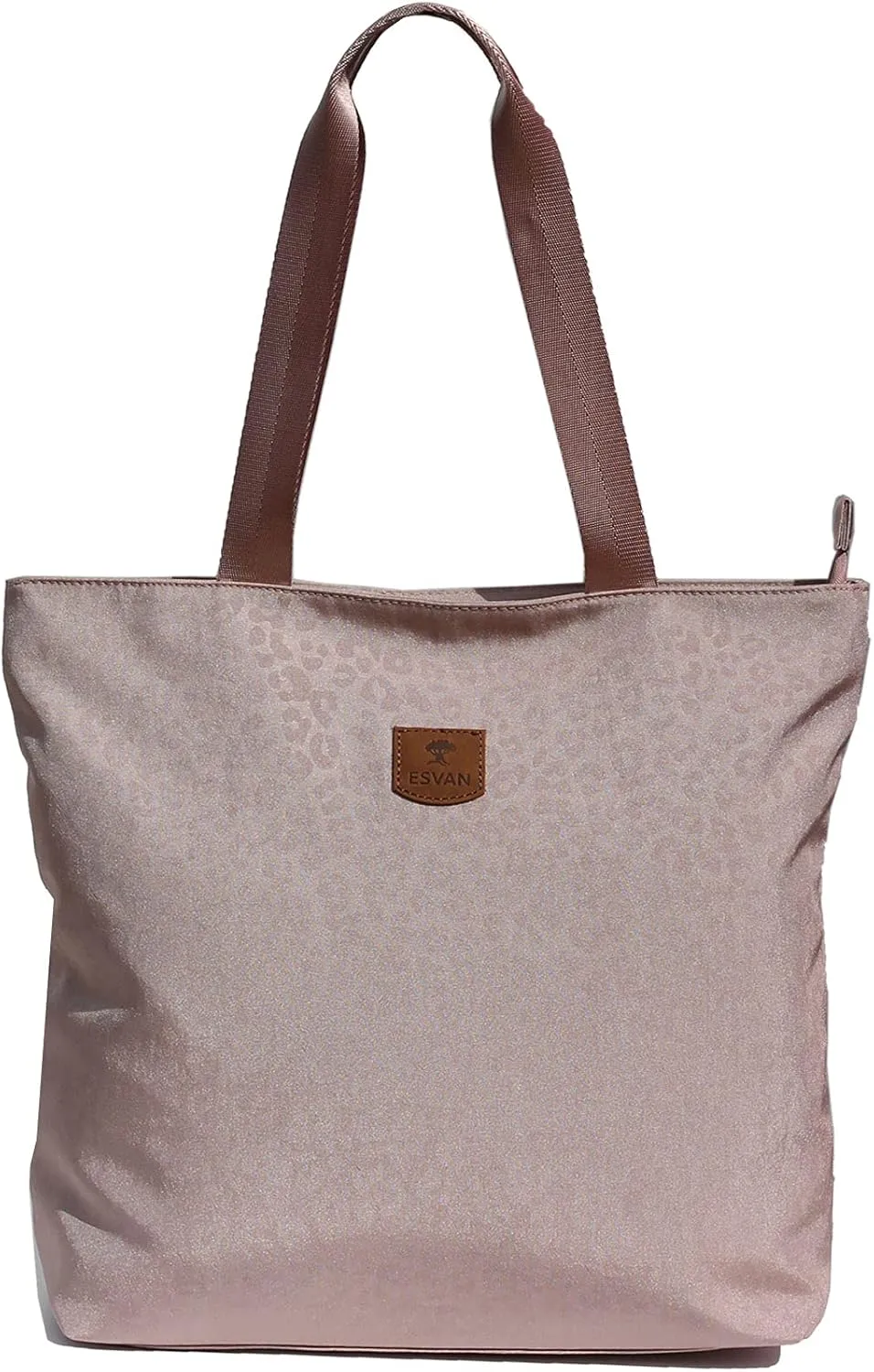 ESVAN Original Floral Tote Bag Shoulder Bag for Gym Hiking Picnic Travel Beach