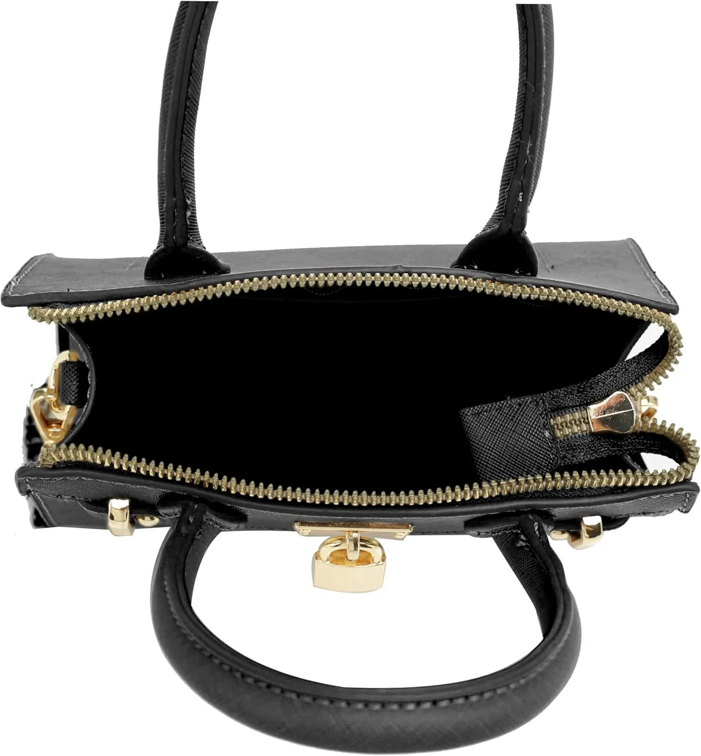 EVVE Women's Evening Bag Party Clutches Mini Satchel Purses Cocktail Prom Handbags with Chain and Lock