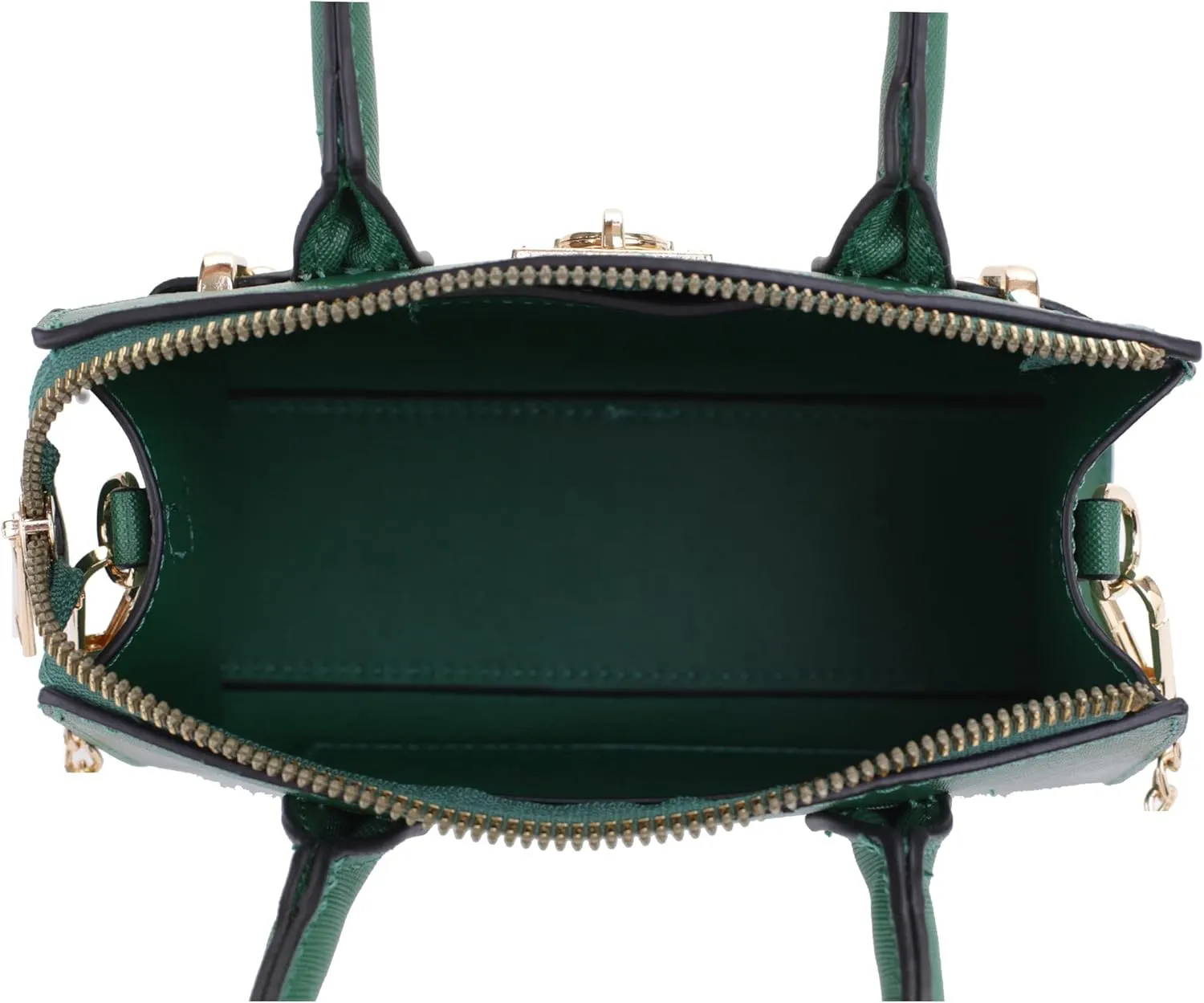 EVVE Women's Evening Bag Party Clutches Mini Satchel Purses Cocktail Prom Handbags with Chain and Lock