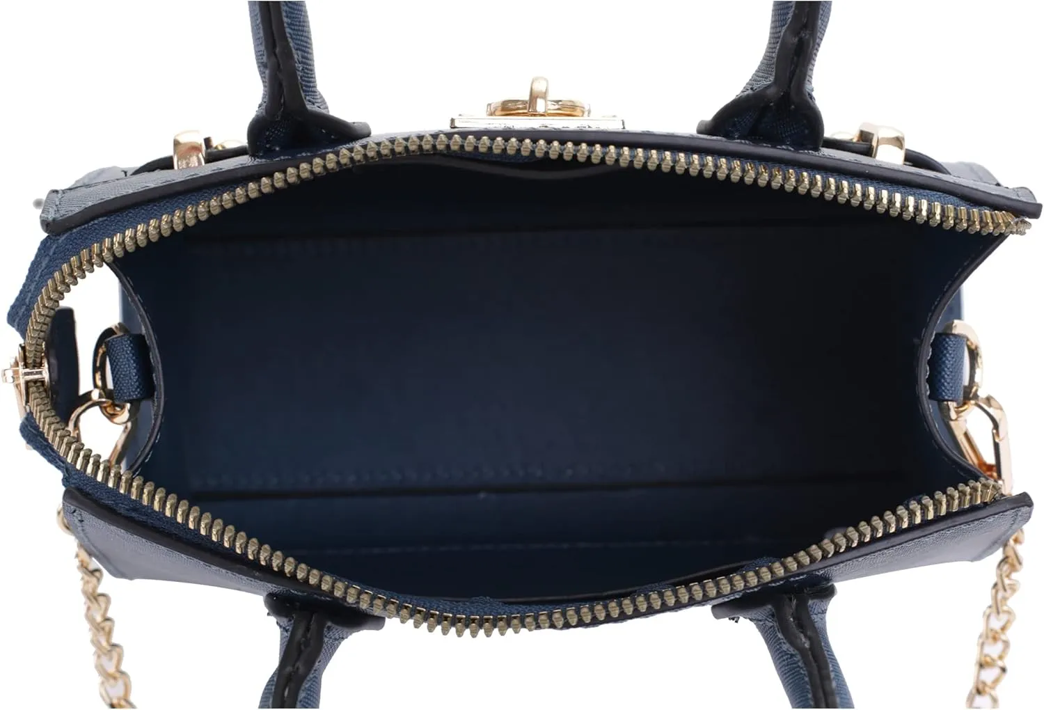 EVVE Women's Evening Bag Party Clutches Mini Satchel Purses Cocktail Prom Handbags with Chain and Lock