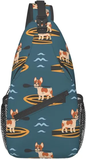 Fashion Chest Sling Bag For Women Men Adjustable Strap Crossbody Shoulder Backpack Hiking Travel Fashion Unisex Daypack