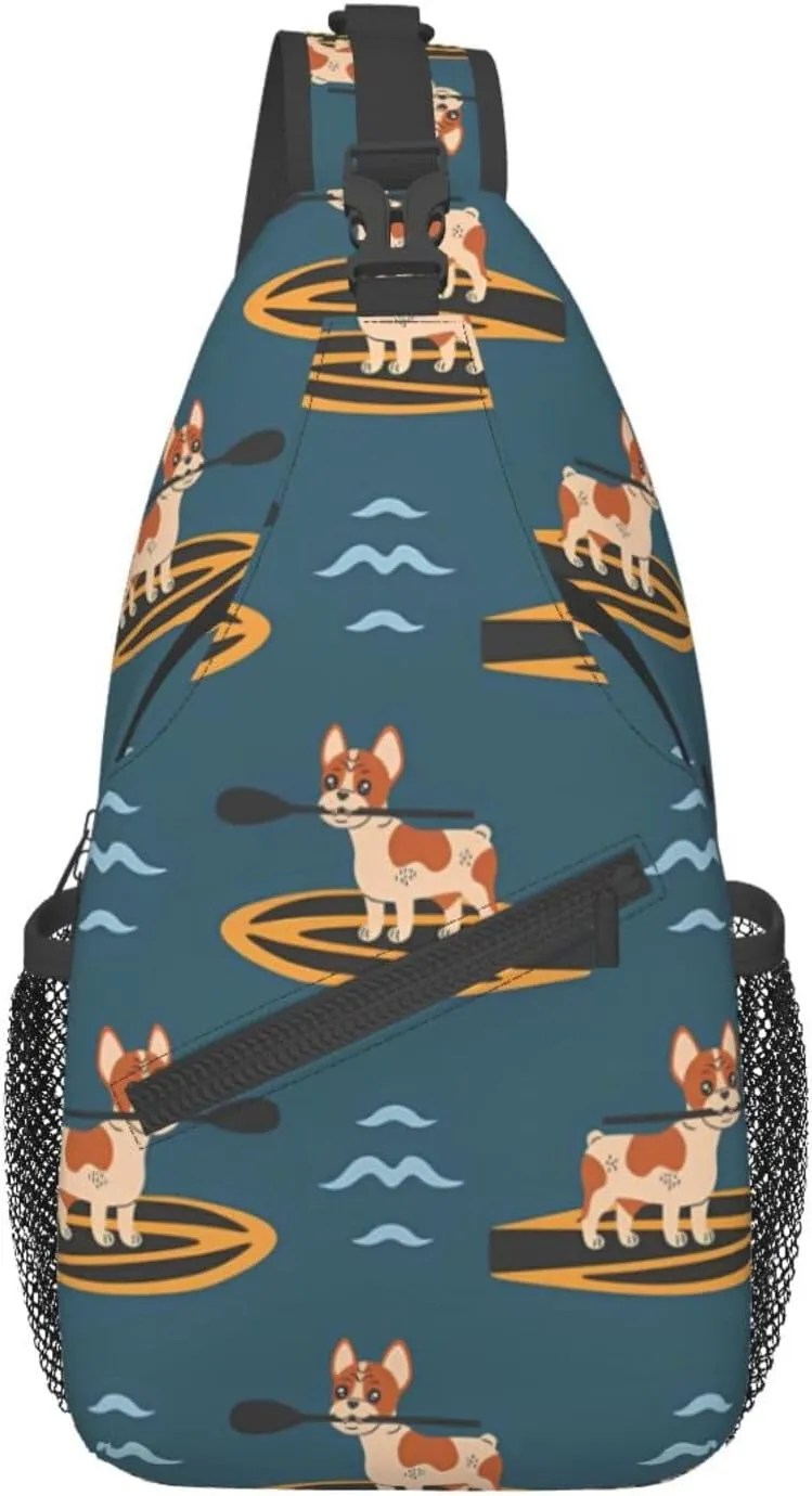 Fashion Chest Sling Bag For Women Men Adjustable Strap Crossbody Shoulder Backpack Hiking Travel Fashion Unisex Daypack