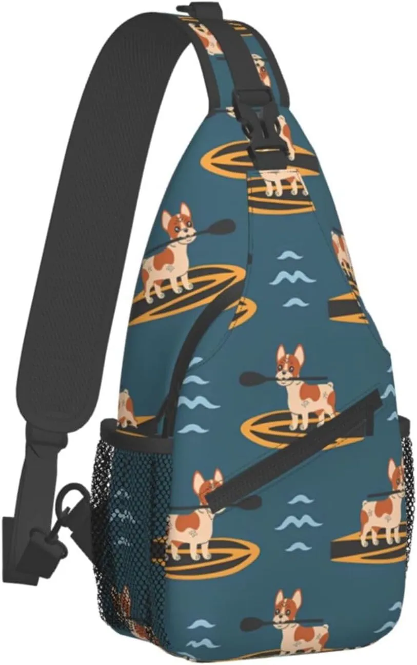 Fashion Chest Sling Bag For Women Men Adjustable Strap Crossbody Shoulder Backpack Hiking Travel Fashion Unisex Daypack