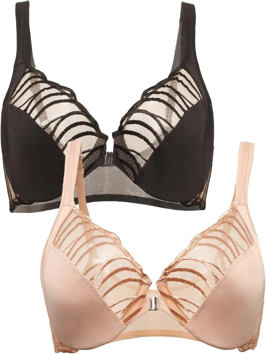 Felina - Paramour Angie Front Close Minimizer Bra for Women