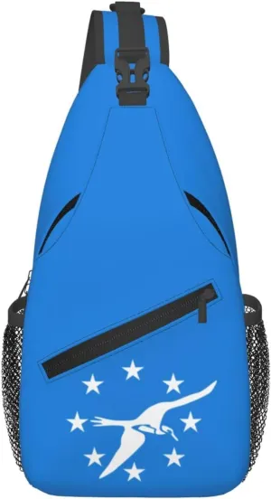 Flag Of Corpus Christi, Texas Crossbody Bags For Women Men Chest Backpack Gym Shoulder Bag Travel Outdoor Sports Casual Crossbody Bags