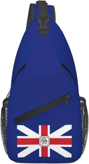 Flag Of Somerset County, Maryland Crossbody Bags For Women Men Chest Backpack Gym Shoulder Bag Travel Outdoor Sports Casual Crossbody Bags