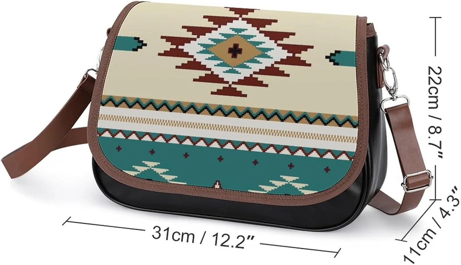 Floral Bird Tropical Paradise Hawaii Fashionable And Exquisite Shoulder Bag, Convenient Leather Crossbody Bag for Going Out