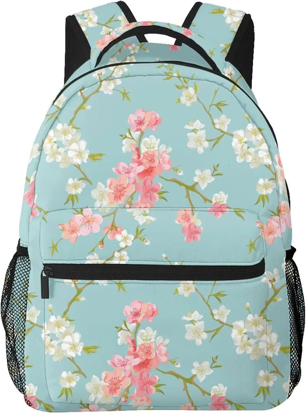 Floral Funny Backpack Laptop Backpack Sports Travel Shoulder bag Light casual backpack