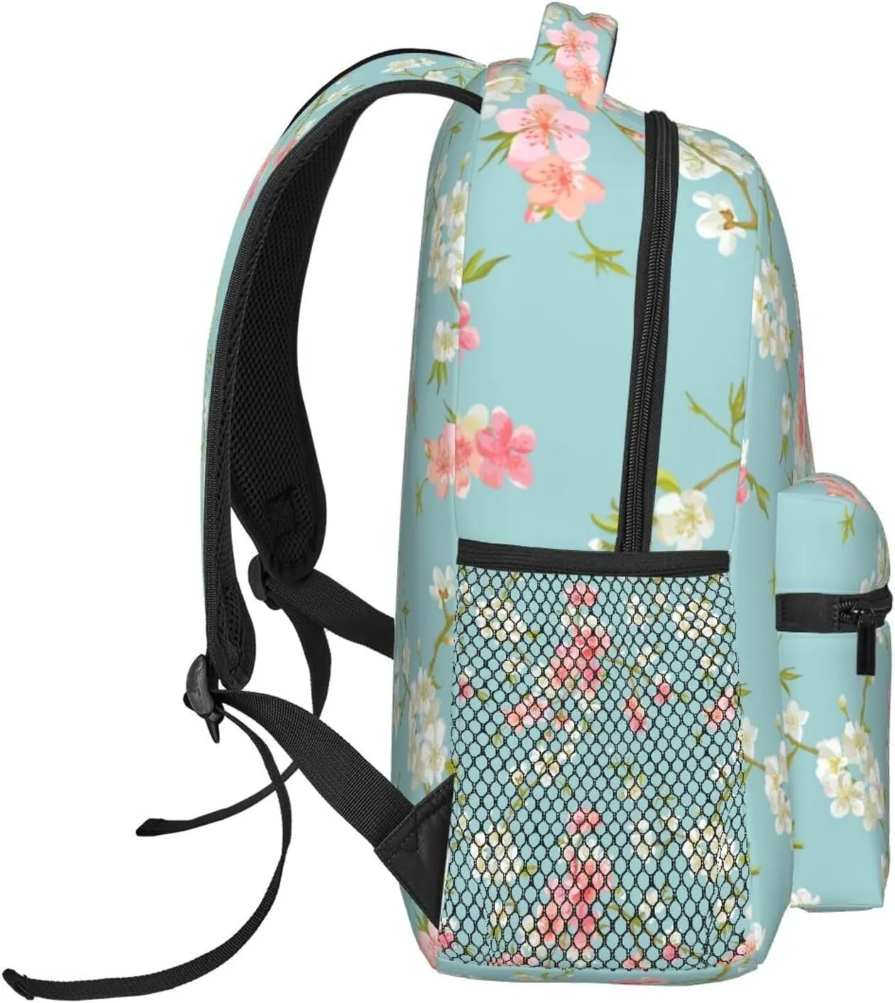 Floral Funny Backpack Laptop Backpack Sports Travel Shoulder bag Light casual backpack
