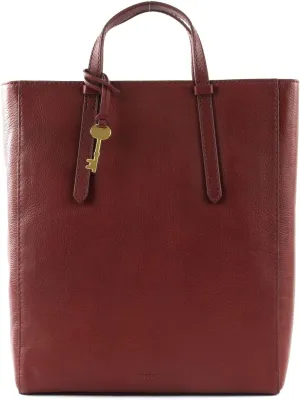 Fossil Women's Camilla Leather Convertible Backpack Purse Handbag
