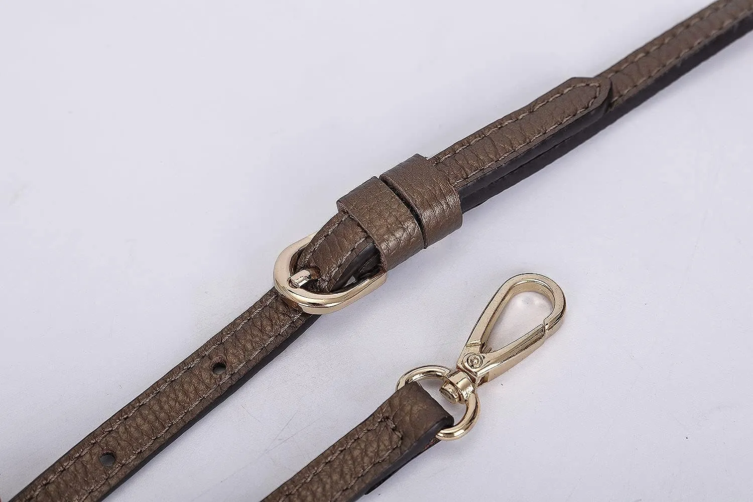 Full Grain Purse Strap Genuine Leather Replacement for Cross Body Bag HandBags