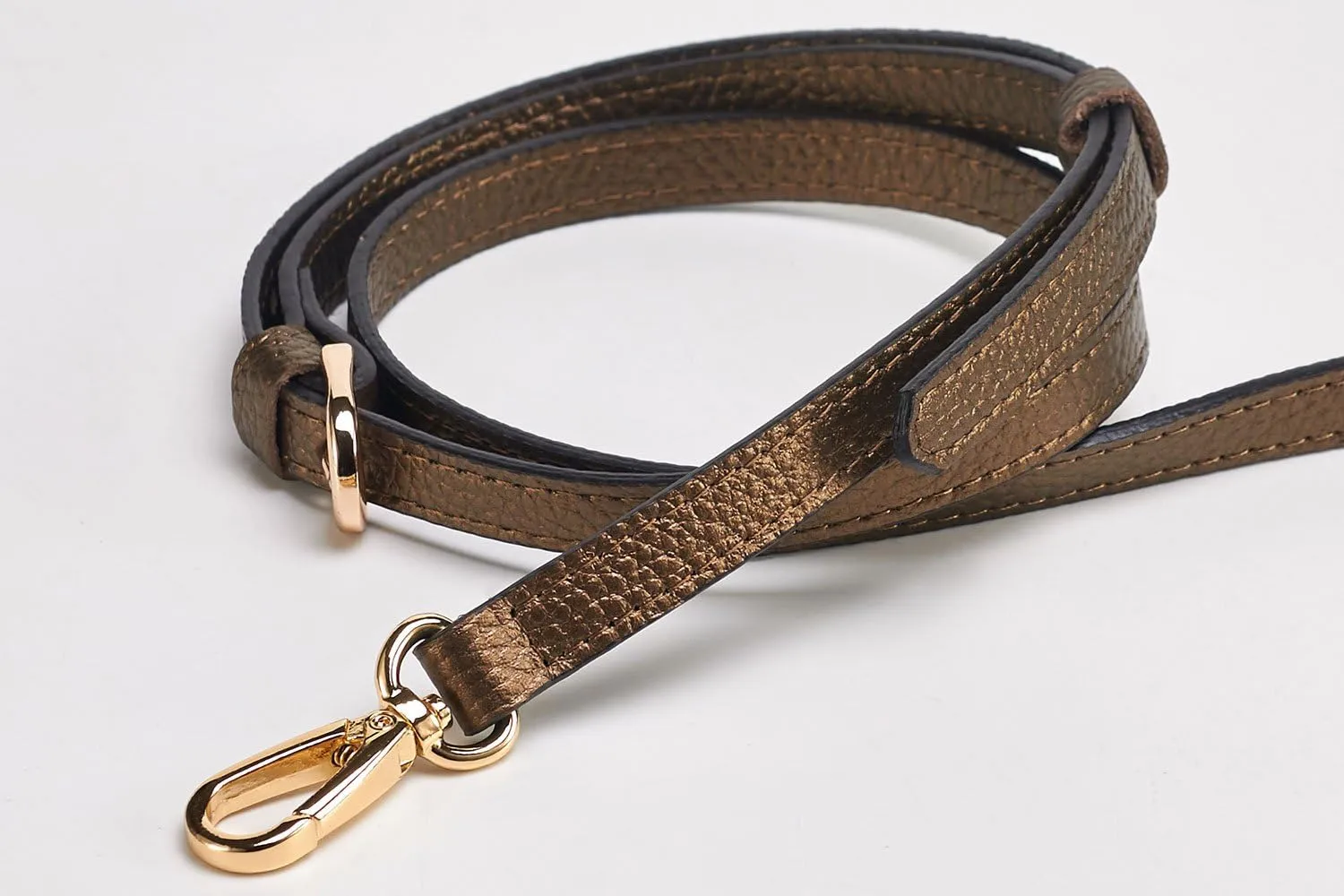 Full Grain Purse Strap Genuine Leather Replacement for Cross Body Bag HandBags