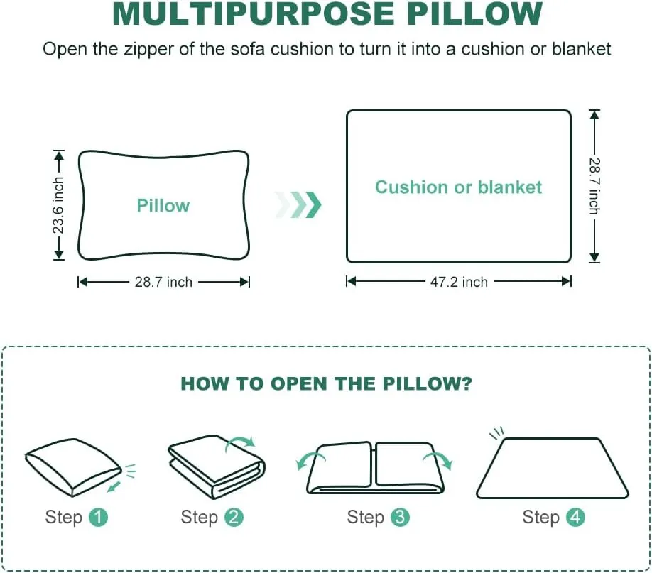 Full Size Sleeper Sofa Bed, 2 in 1 Sleeper Sofa Couch Pull Out Bed, Velvet Loveseat Couch with Armrests and 2 Pillows for Living Room, Bedroom, Apartment(Green)