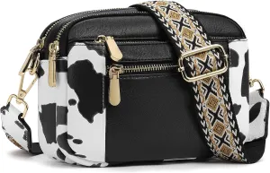 GAEKEAO Crossbody Purses for Women Small Crossbody Bags Vegan Leather Trendy Shoulder Handbags with Adjustable Shoulder Strap