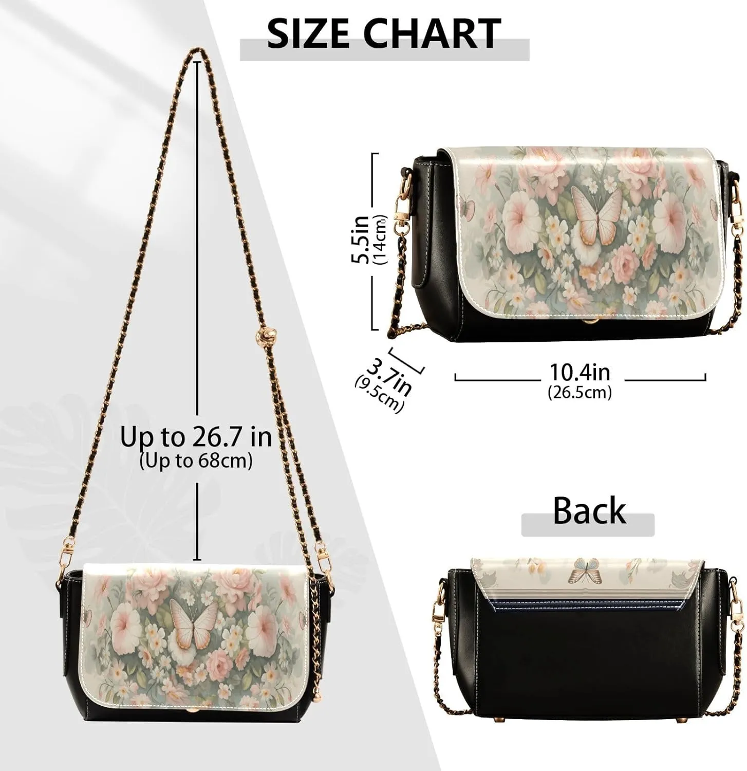 GAIGEO American Independence Flag Women's Crossbody Bags, Leather Shoulder Bags for Women, Lightweight Leather Crossbody Bag