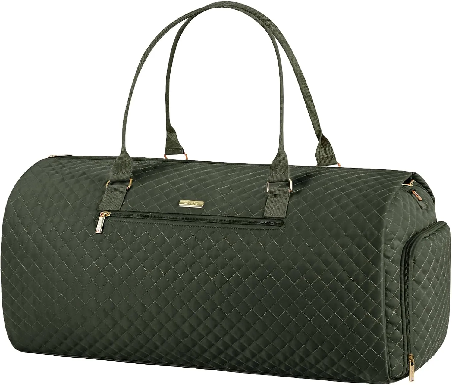 Garment Bags with 6 Set Packing Cubes, Garment Convertible Weekender Bag for Women, Large Carry On Garment Bags for Travel, Duffle Bag Garment Bag Gifts Black Color
