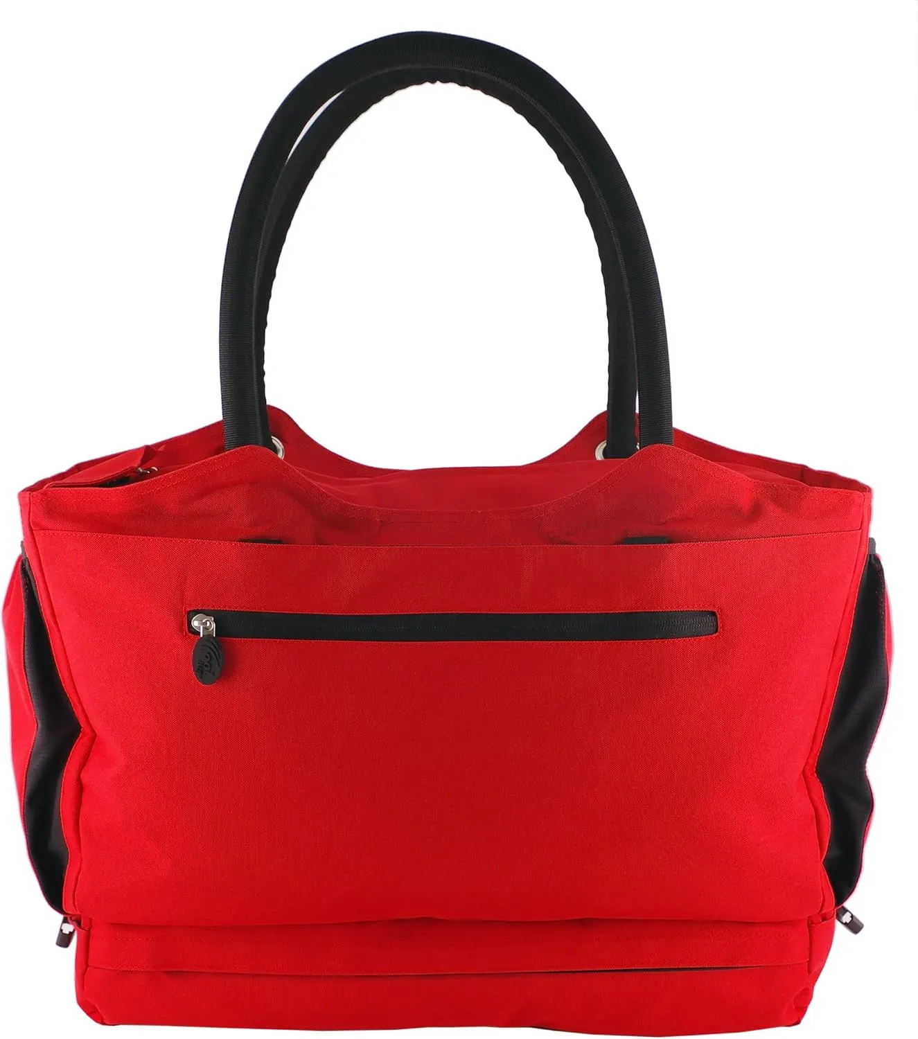 Gen 2 - Travel Tote With Anti-Theft Lock and Insulated Cooler Compartment - (Riviera Red)