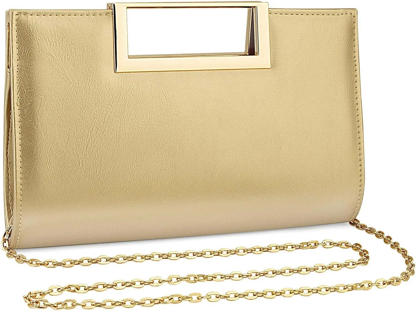 Gets Clutch Purses for Women PU Leather Evening Handbag for Formal Wedding Party Clutches Small Crossbody Bag with Chain