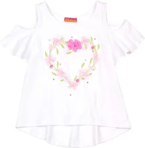 Girls' Top Rose Parfeit, Sizes 4-12
