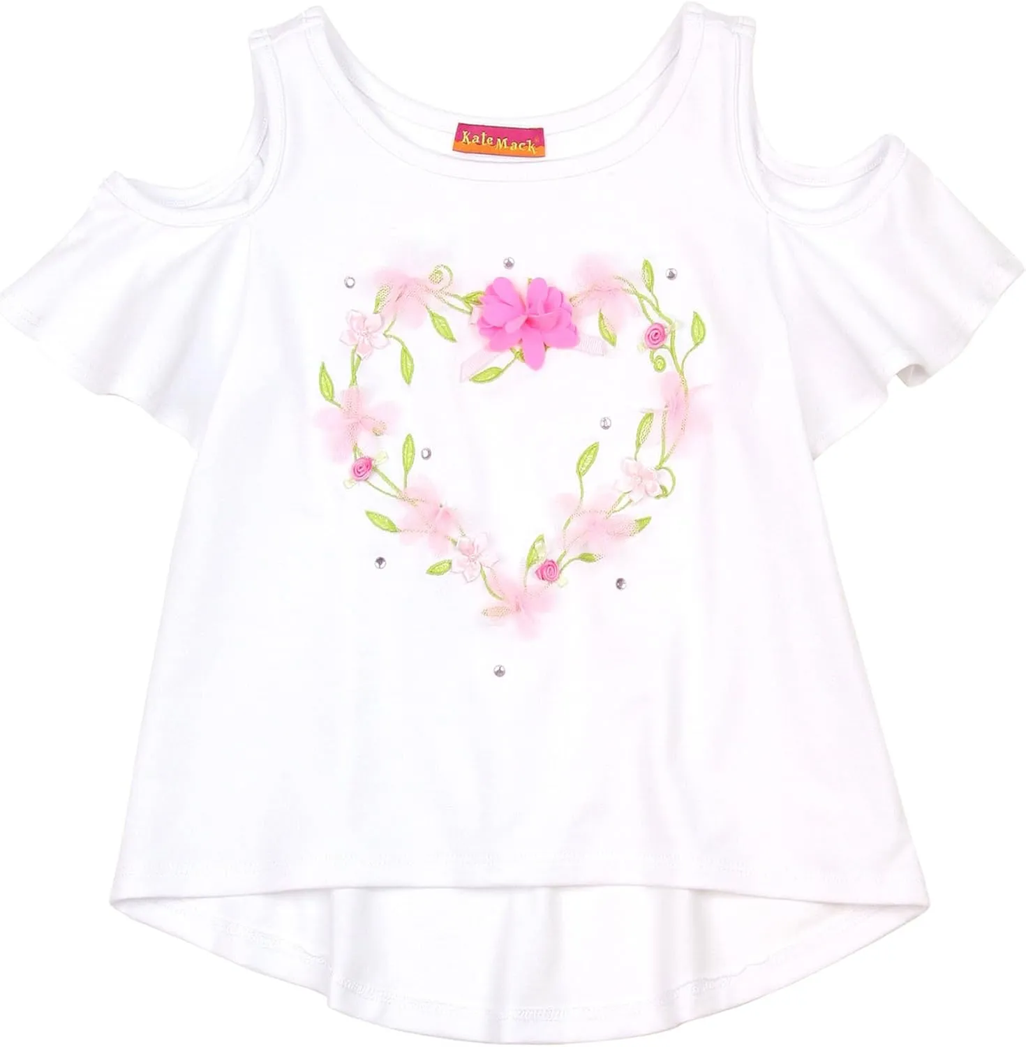 Girls' Top Rose Parfeit, Sizes 4-12