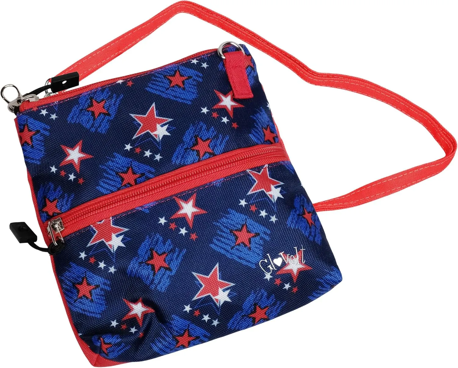 Glove It Golf Zip Bag - Crossbody Organizer with 2 Pockets, 24 in Detachable Strap, Lightweight Women’s Golf Accessory Bag