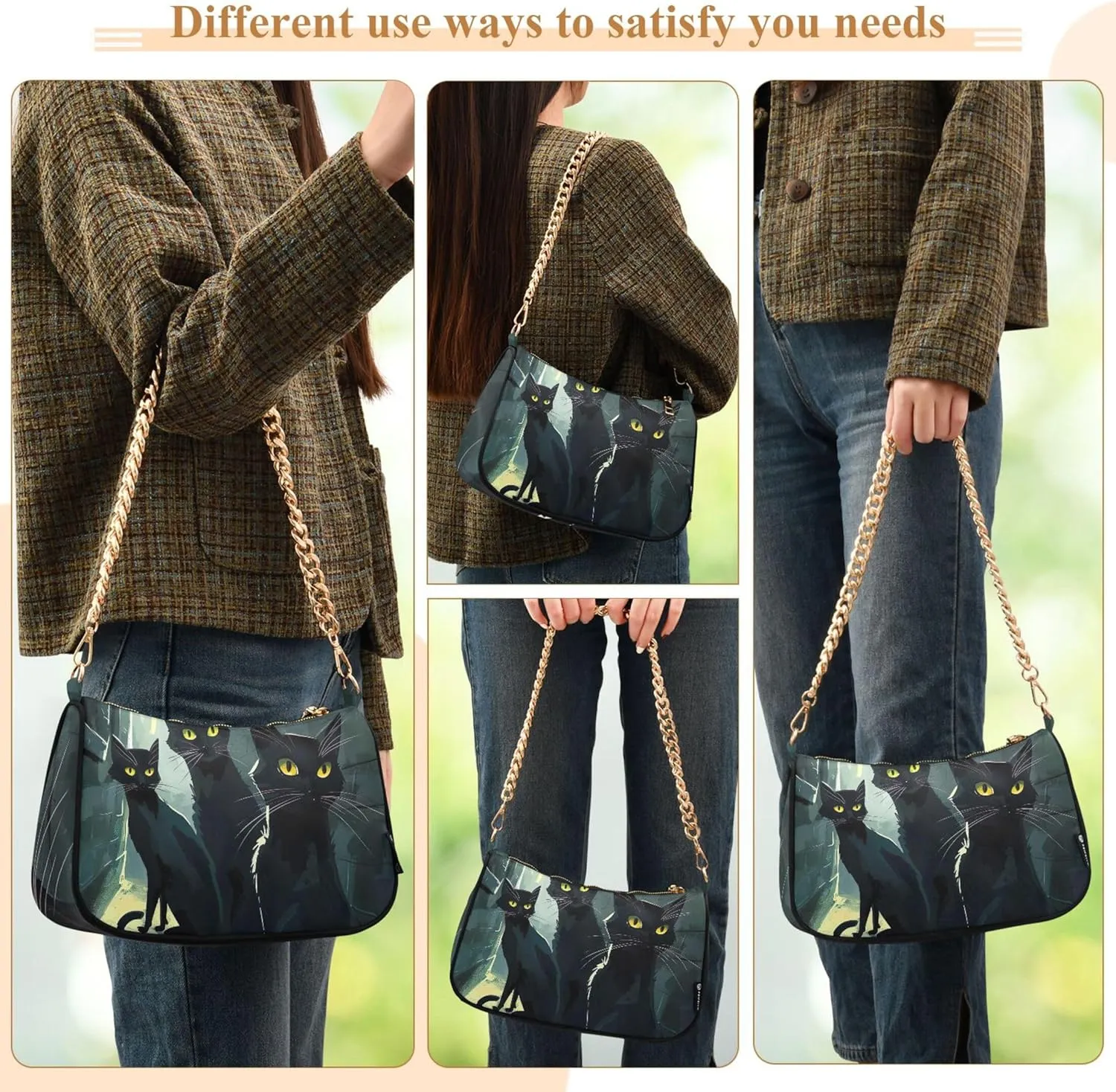 Green Blue Vintage Nautical Cute Purse Bag Hobo Evening Bag Women's Vintage Handbags Shoulder Purse