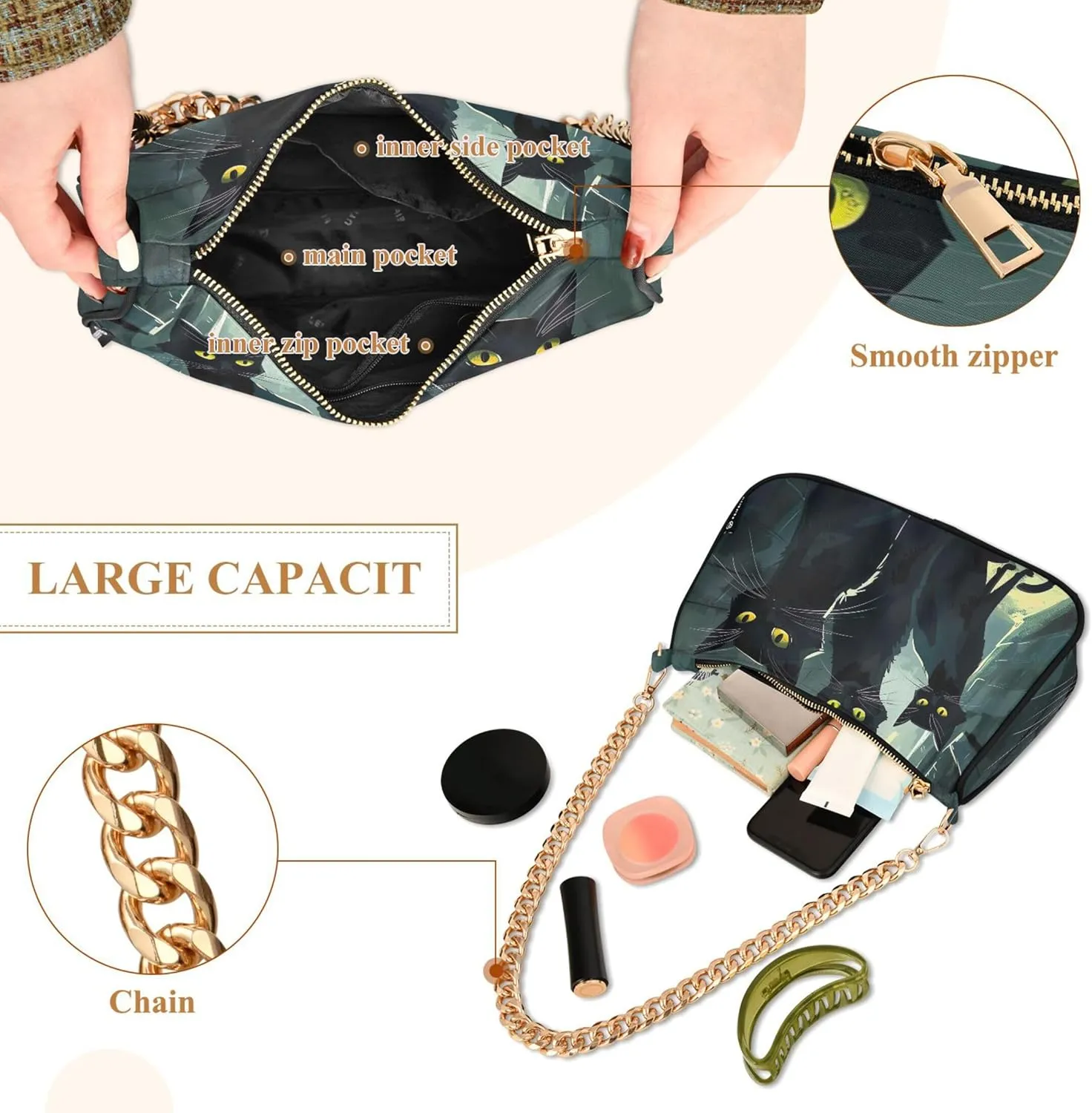 Green Blue Vintage Nautical Cute Purse Bag Hobo Evening Bag Women's Vintage Handbags Shoulder Purse