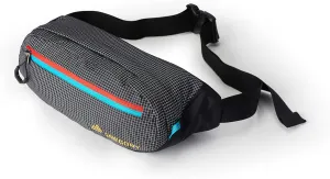 Gregory Nano Unisex Crossbody or Fannypack, Commuter Waistpack, One Size Fits All, Techno Black