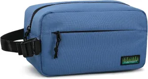Haimont Small Freezable Lunch Bag, Portable Freezer Insulated cooler Snack Bag with Buckle Handle for Office, Picnic, Navy Blue