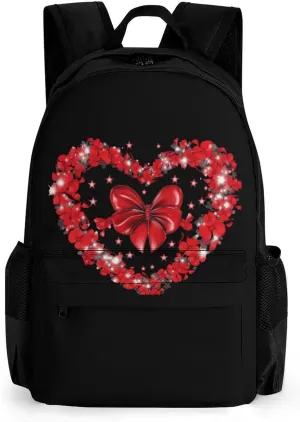 Heart Disease Travel Backpack Carry On Backpack Laptop Backpack Casual Work Bag for Hiking Business