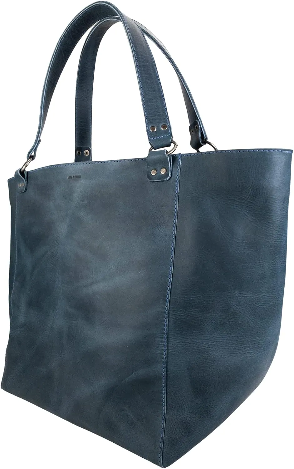 Hide & Drink, Formal Tote Bag, Female Bag, Travel and Shopping Accessory, Handbag for Women, Full Grain Leather, Handmade