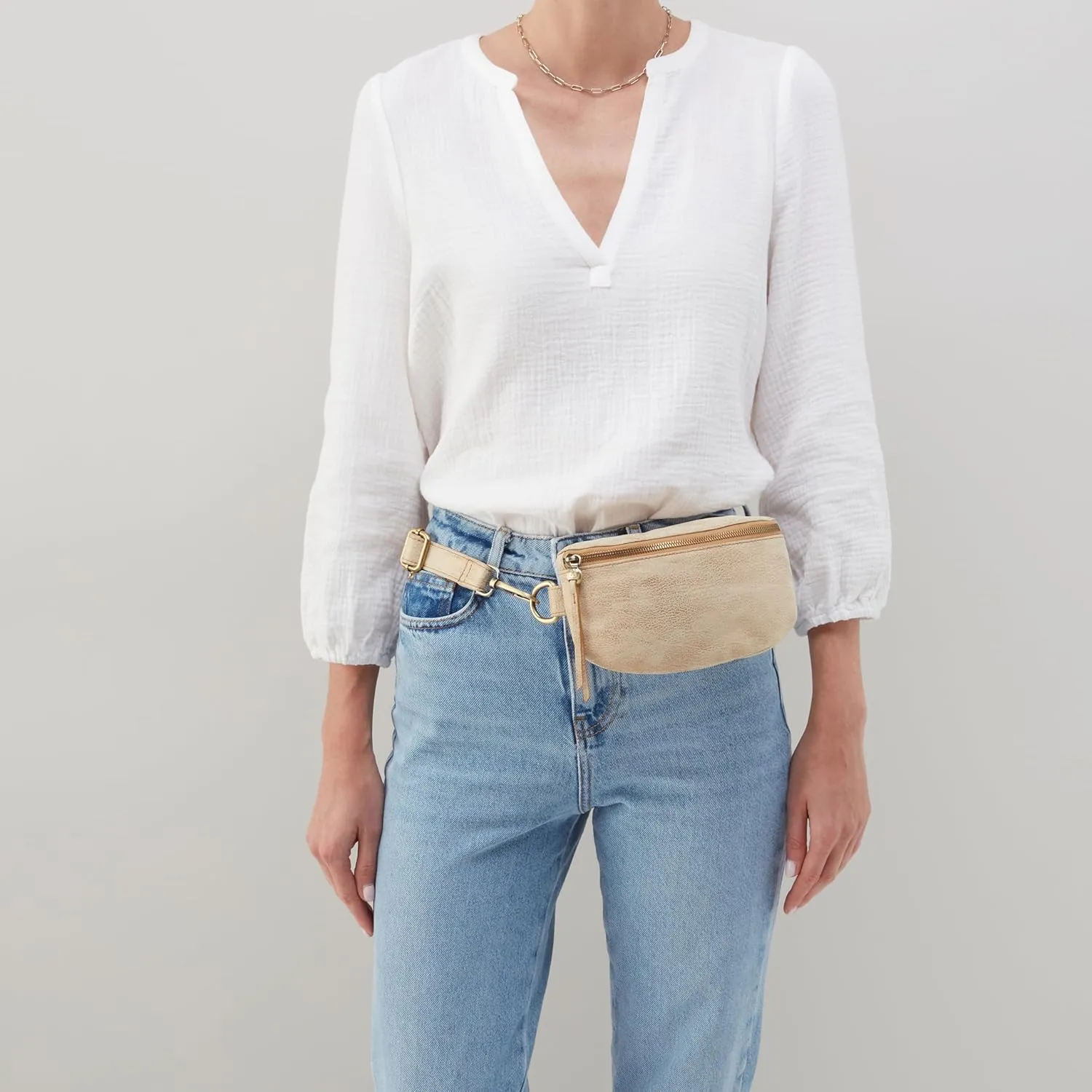 HOBO Fern Belt Bag for Women, Convertible Crossbody and Shoulder Bag