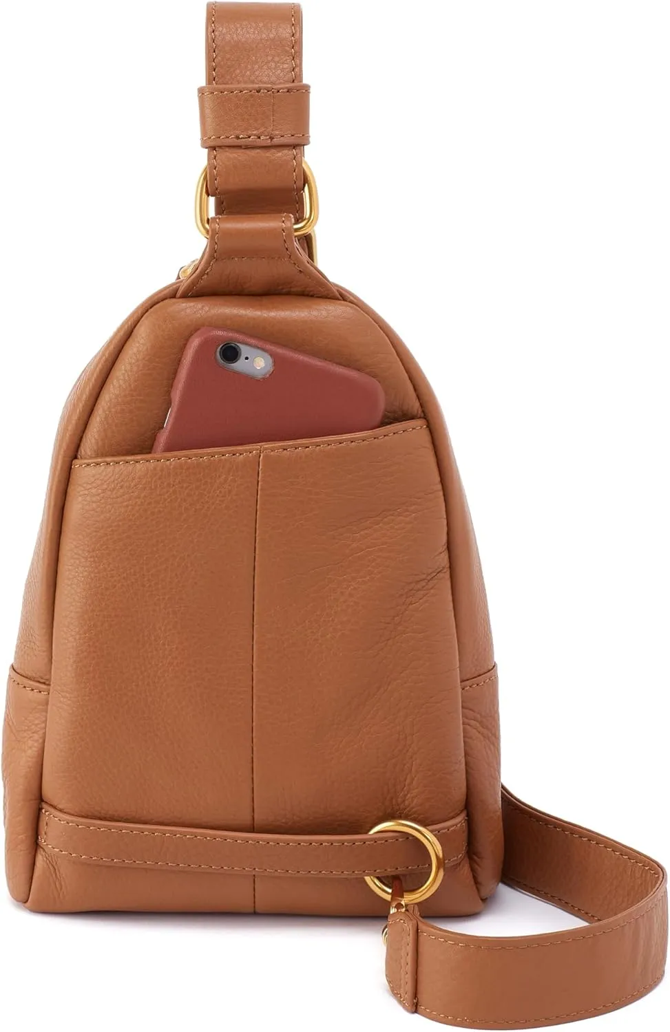 HOBO Fern Leather Sling Bag for Women, Convertible to Crossbody