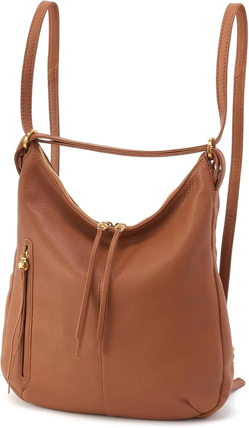 HOBO, Womens, Merrin Convertible Backpack, Warm Honey, One Size