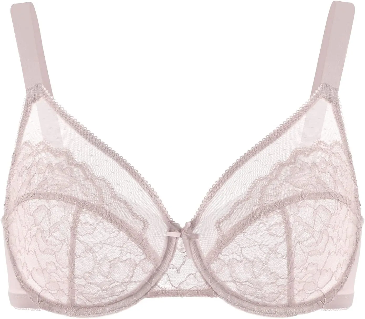 HSIA Minimizer Bras for Women Full Coverage Underwire Bras Plus Size Lifting Lace Bra for Heavy Breast