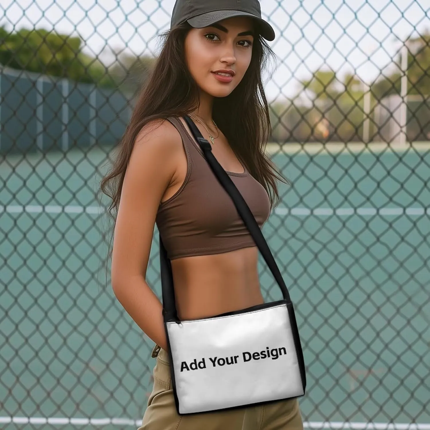HUGS IDEA Messenger Bag for Women Crossbody Purse for Work Shoulder Handbags with Shoulder Strap