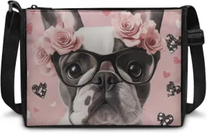 HUGS IDEA Messenger Bag for Women Crossbody Purse for Work Shoulder Handbags with Shoulder Strap