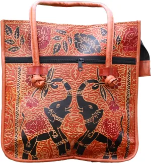 Indian Handmade Leather Ethnic Vintage Tribal Shoulder Bag Purse