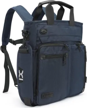 INOXTO Men's 3 in 1 Convertible Backpack Tote Briefcase Business Office Laptop Shoulder Bag