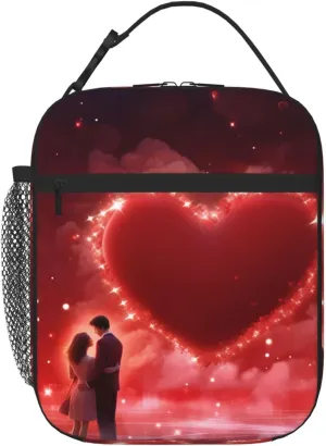 Insulated Lunch Bag for Men Women Reusable Lunch Box valentine's day Lunchbox Leakproof Cooler Bags for Work Picnic