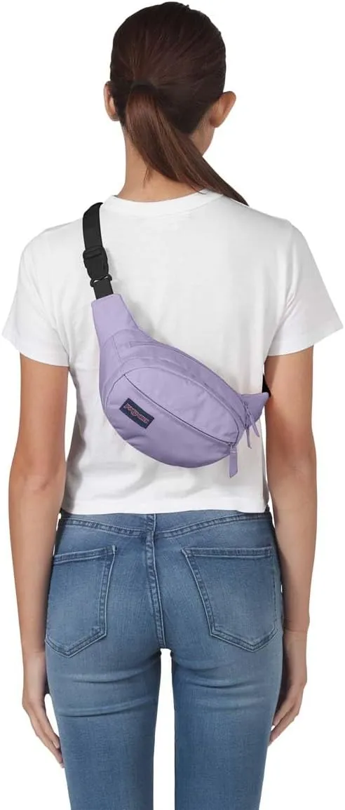 JanSport Fifth Avenue Fanny Pack Crossbody Bags for Women, Men, City Lights - Stylish, Durable Waist Bag with Adjustable Belt, Main Zippered Pocket, Quick Stash Pocket - Premium Travel Essentials