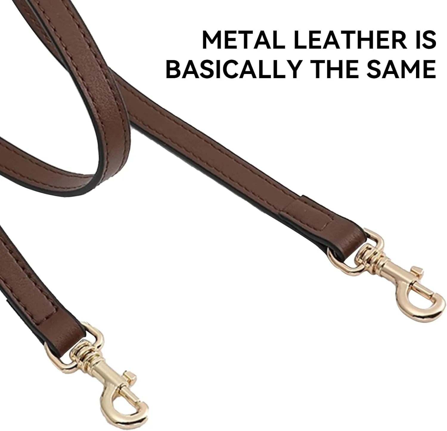 jiesinlov Microfiber Leather Purse Shoulder Straps Crossbody Adjustable Replacement for Swinger Nolita Barrel Penn Handbag or Bucket Bag(BROWN)