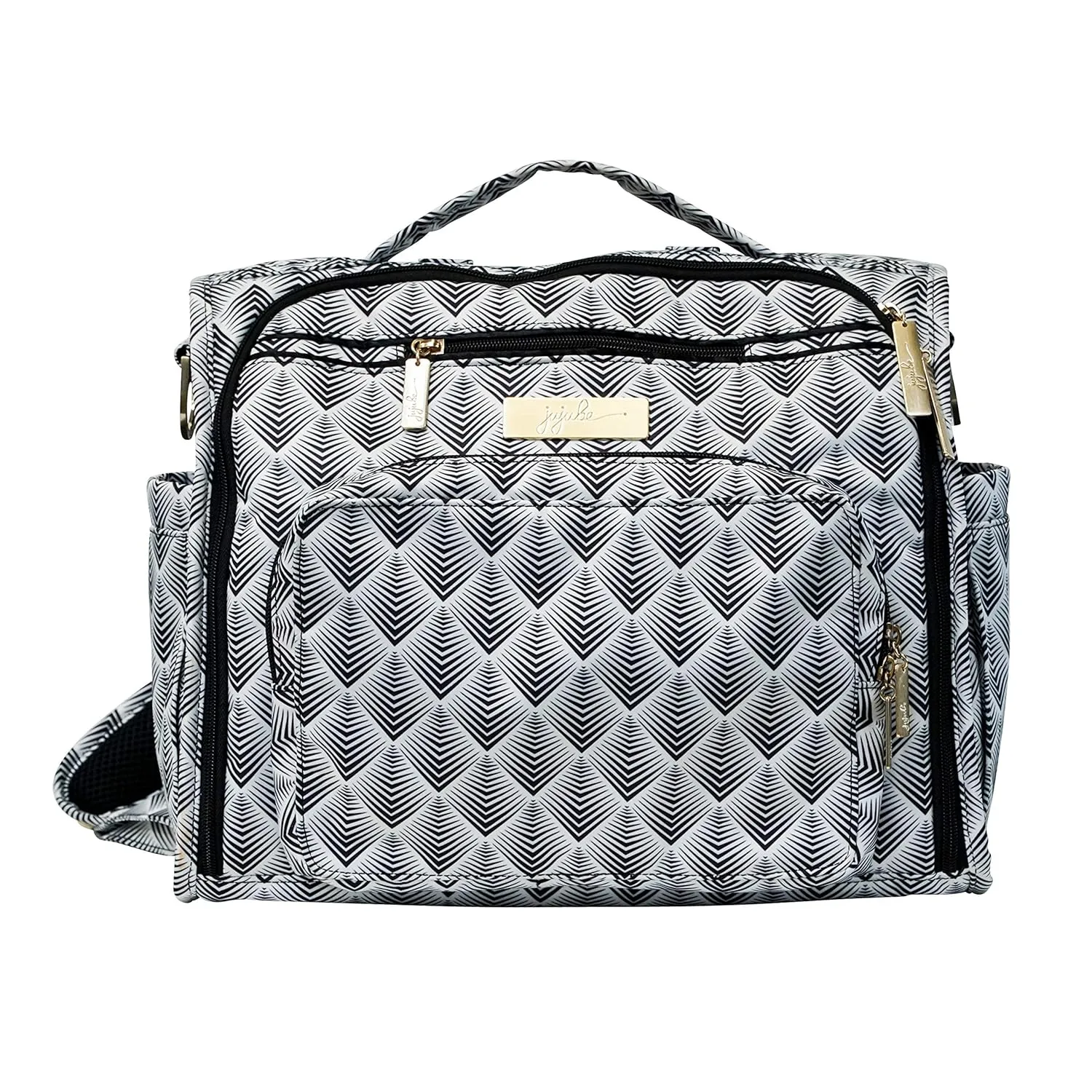 JuJuBe B.F.F Multi-Functional Convertible Diaper Backpack/Messenger Bag, Legacy Collection - The Cleopatra