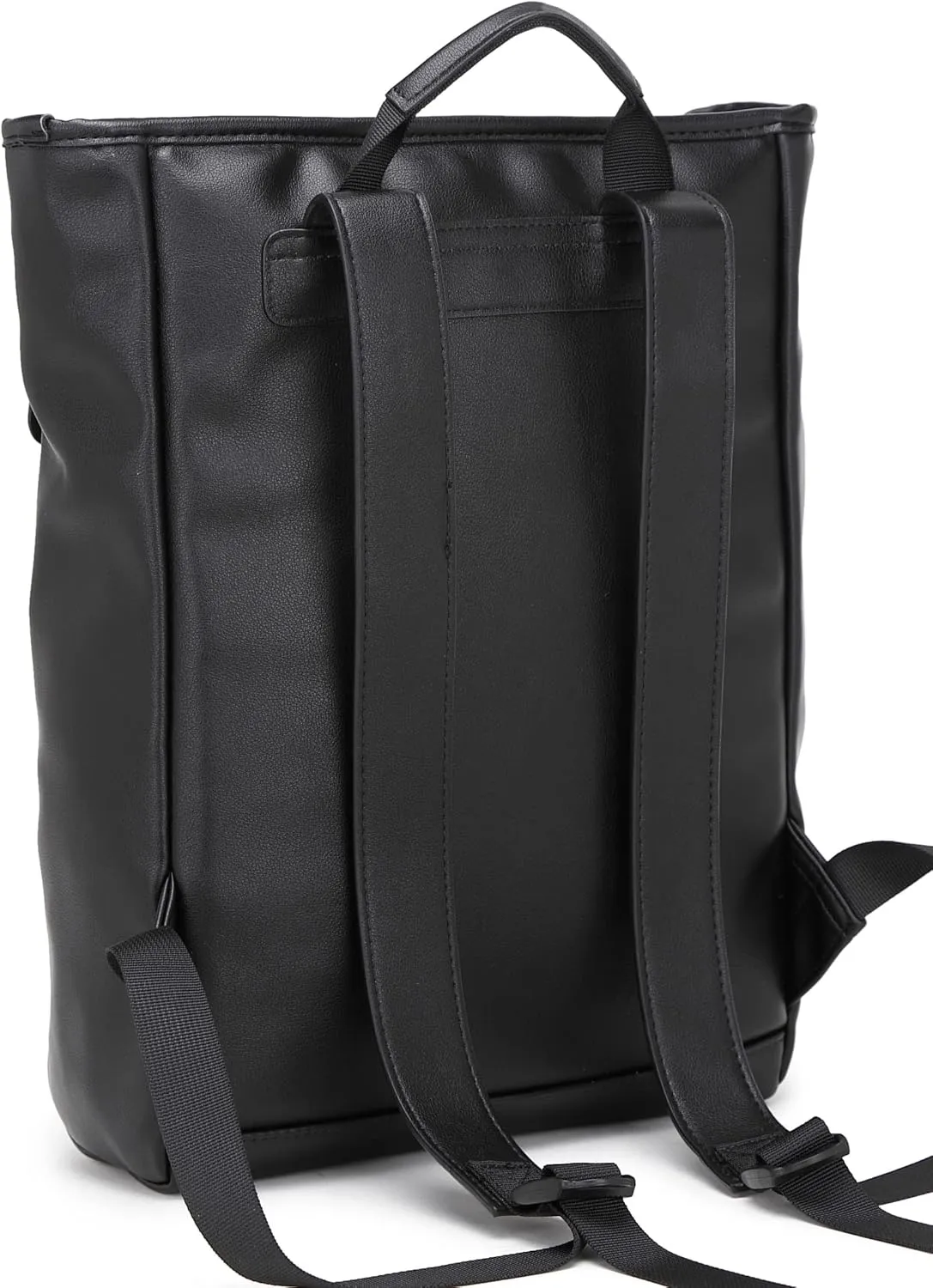 Kah&Kee Leather Laptop Backpack for Women with 14-inch Laptop Compartment Ideal for Teachers, College Students and Work