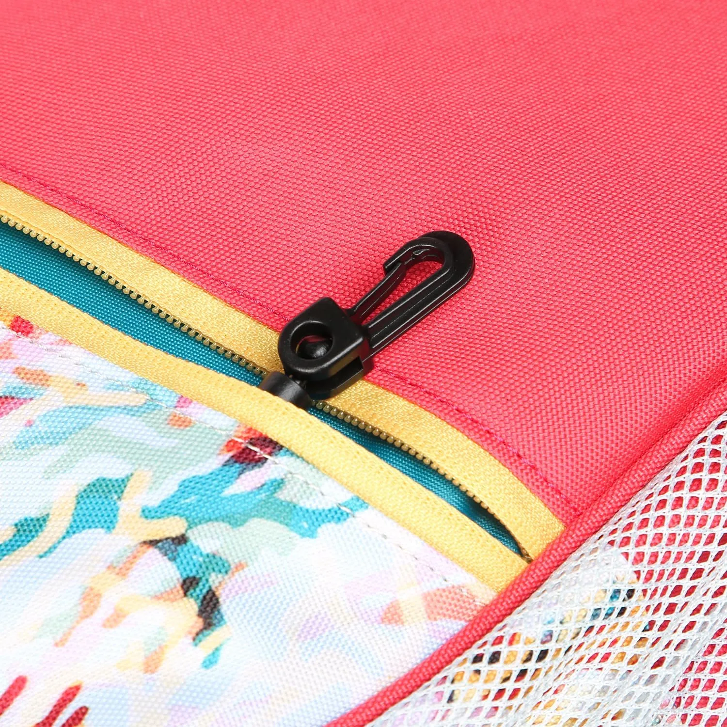 KAVU Paxton Pack Backpack Rope Sling Bag - Floral Coral