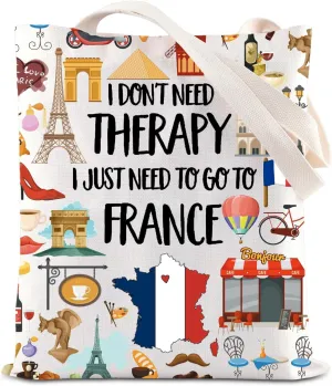 KUIYAI France Journey Tote Bag French Vacation Gift France Culture Souvenir Gift France Getaway Gift Pisa Town Lovers Gift