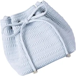 Leather Bucket Bags Drawstring Crossbody Purse for Women Ladies Evening Bag Trendy Shoulder Bag Clutches Purse Handbag