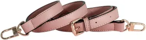 Leather Strap for Purse Replacement Purse Straps Crossbody Leather Bag Strap Strap for Purse Light Gold Clasp Pink